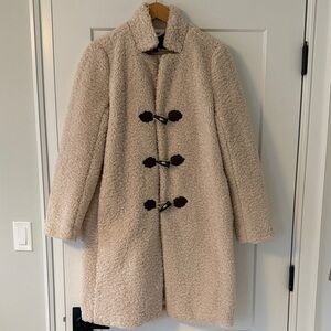 J.Crew Cream Toggle Coat